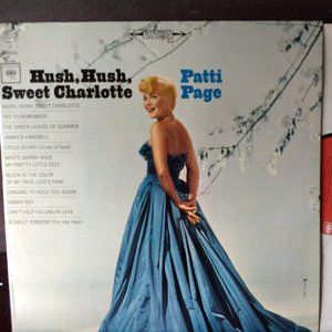 3/$25 VINTAGE 60S Patti Page Hush Hush Sweet Charlotte record 🎈HOST PICK🎈